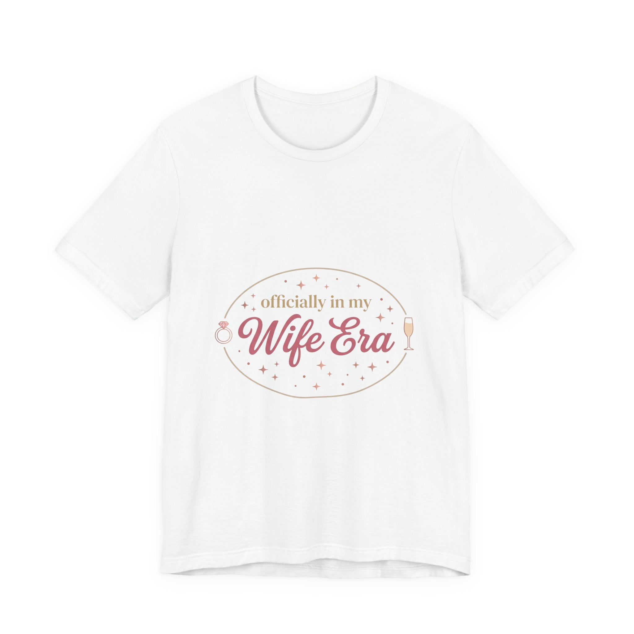 Wife Era Tee | Engaged Bride Era Script, Bridal Party Bachelorette Top