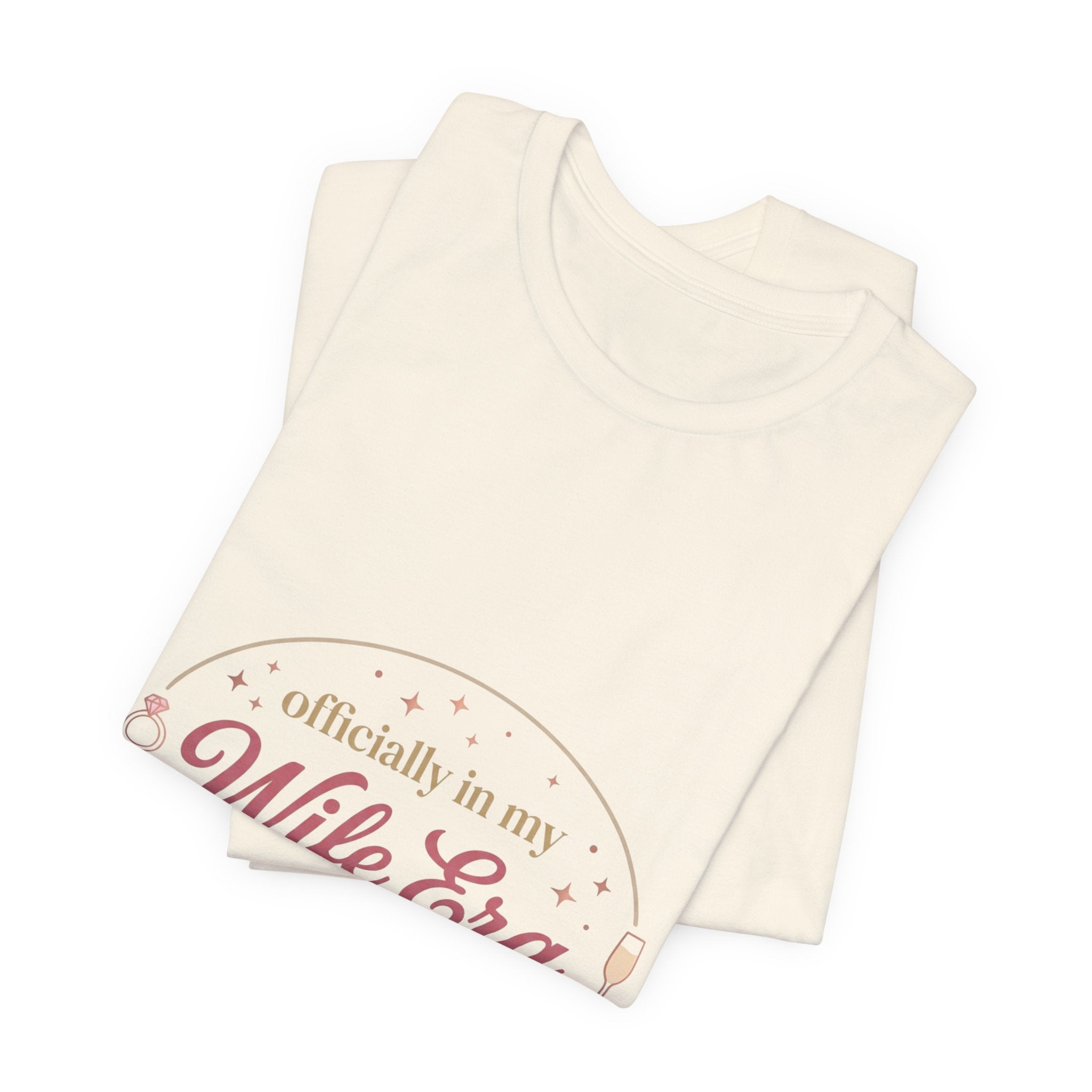 Wife Era Tee | Engaged Bride Era Script, Bridal Party Bachelorette Top