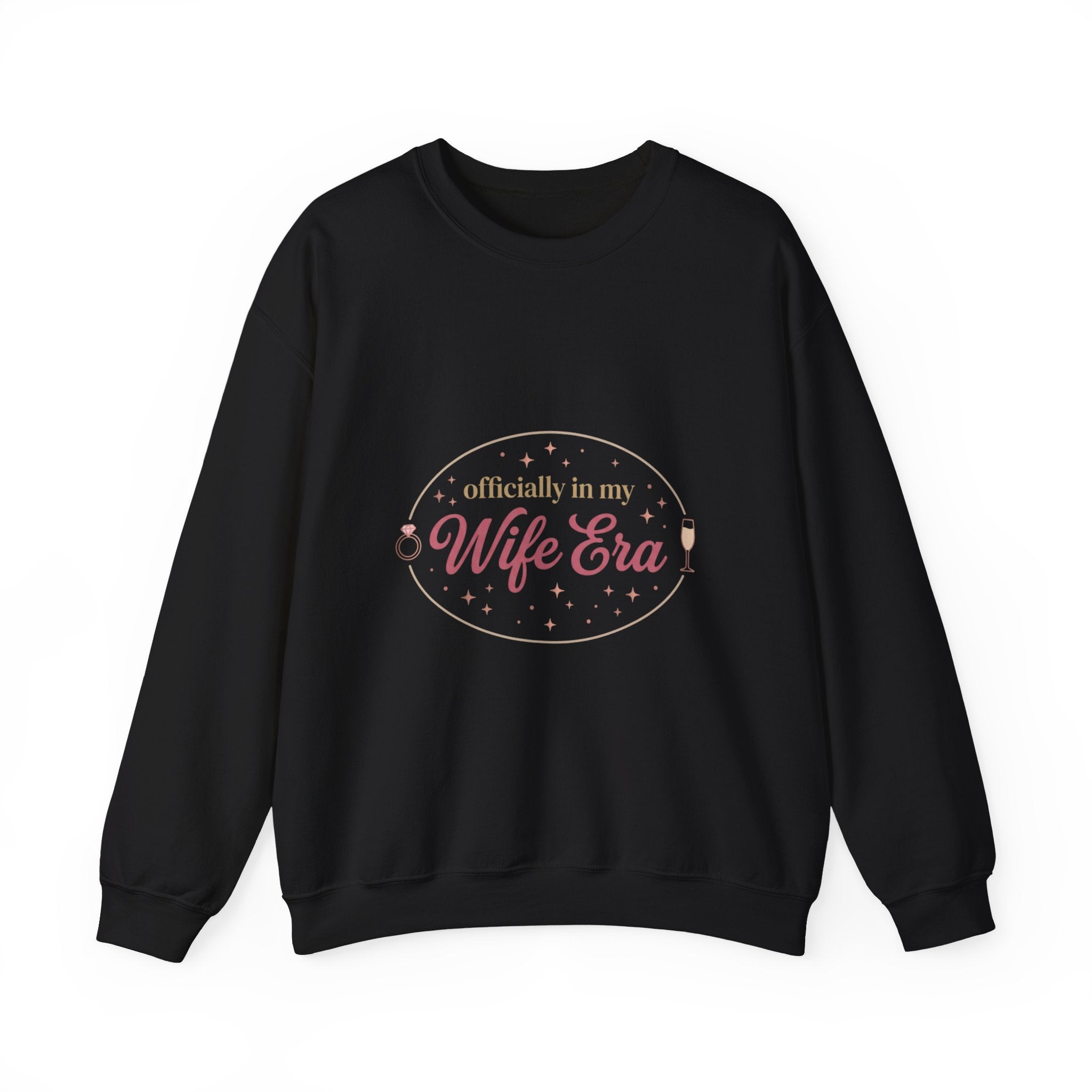 Wife Era Sweatshirt | Engaged Bride Era Script, Bridal Party Sweatshirt