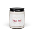 Wife Era Candle, Scented Soy Jar | engaged bride era, bridal party keepsake
