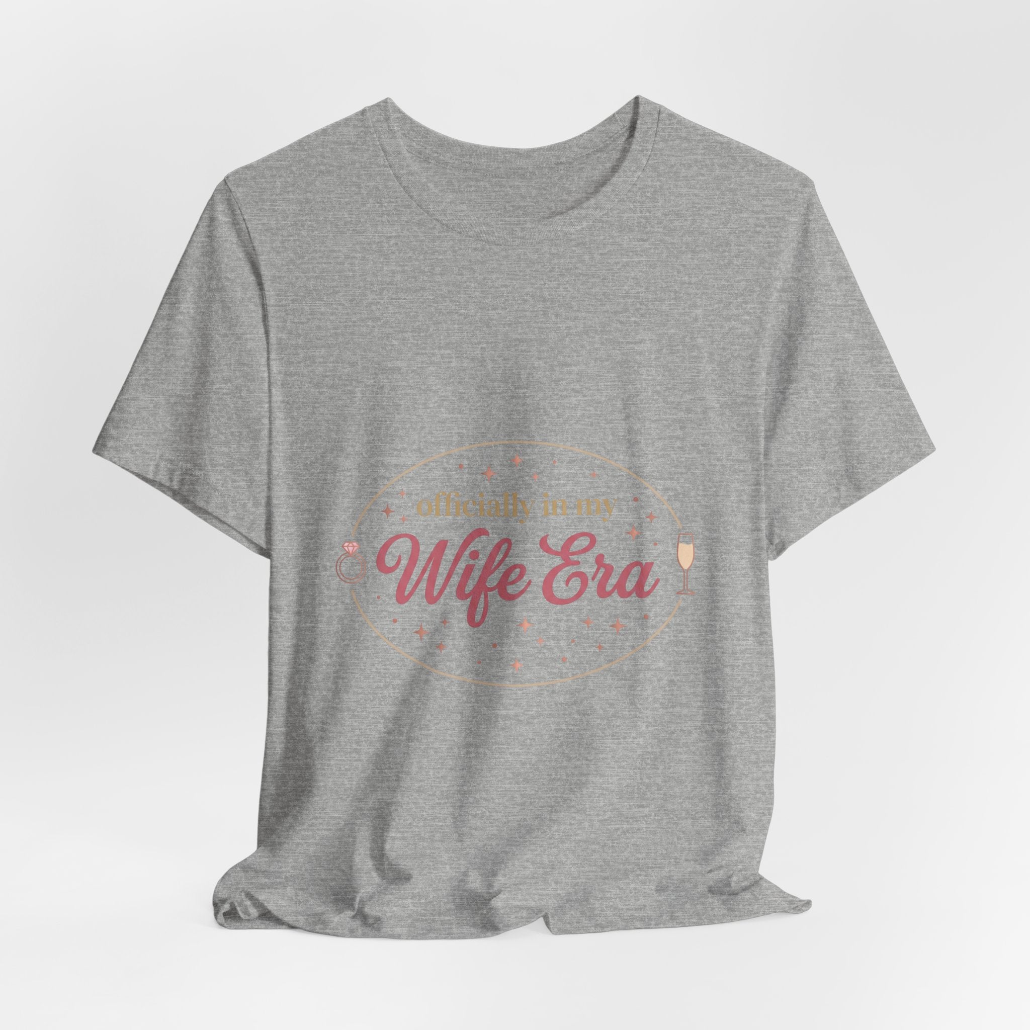 Wife Era Tee | Engaged Bride Era Script, Bridal Party Bachelorette Top