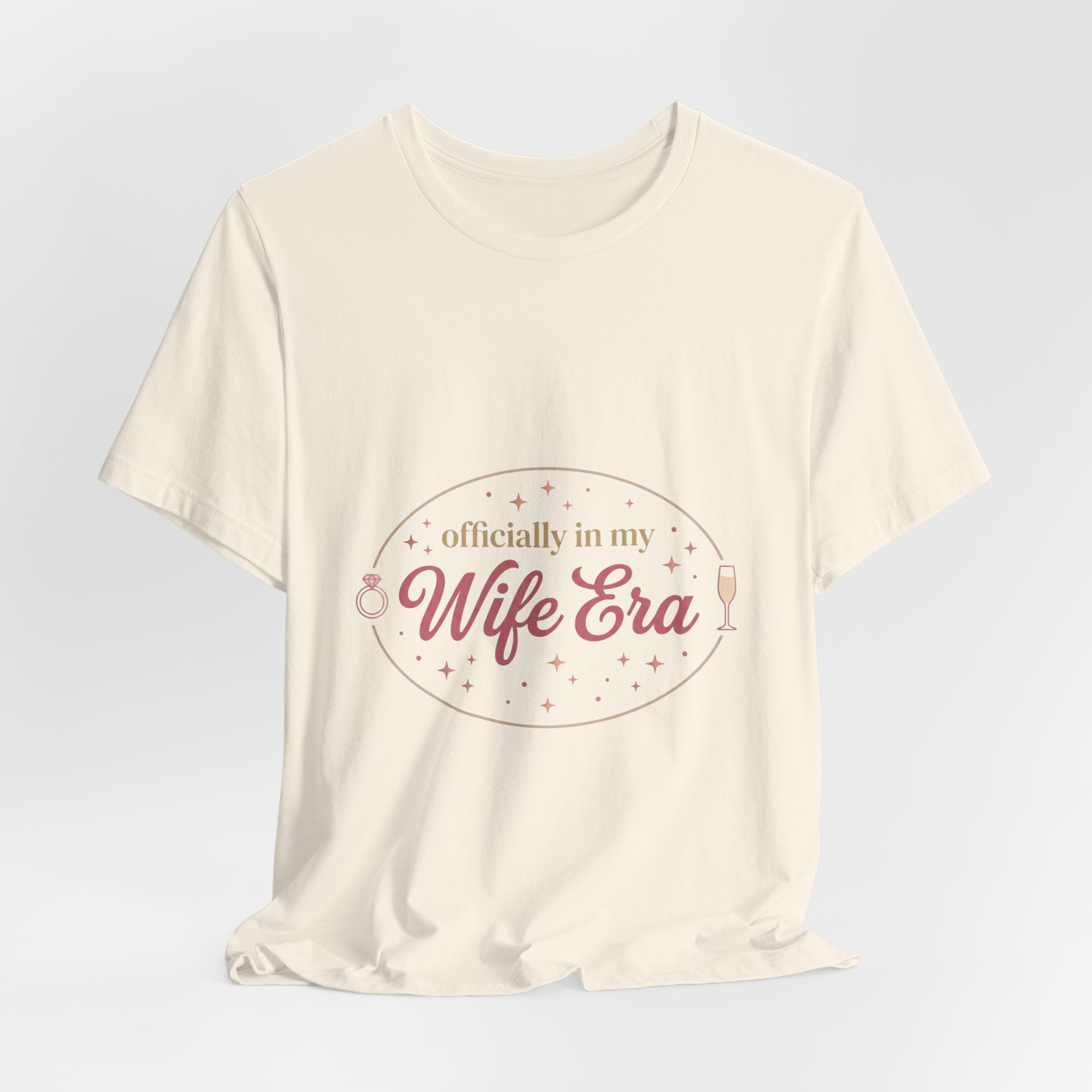 Wife Era Tee | Engaged Bride Era Script, Bridal Party Bachelorette Top
