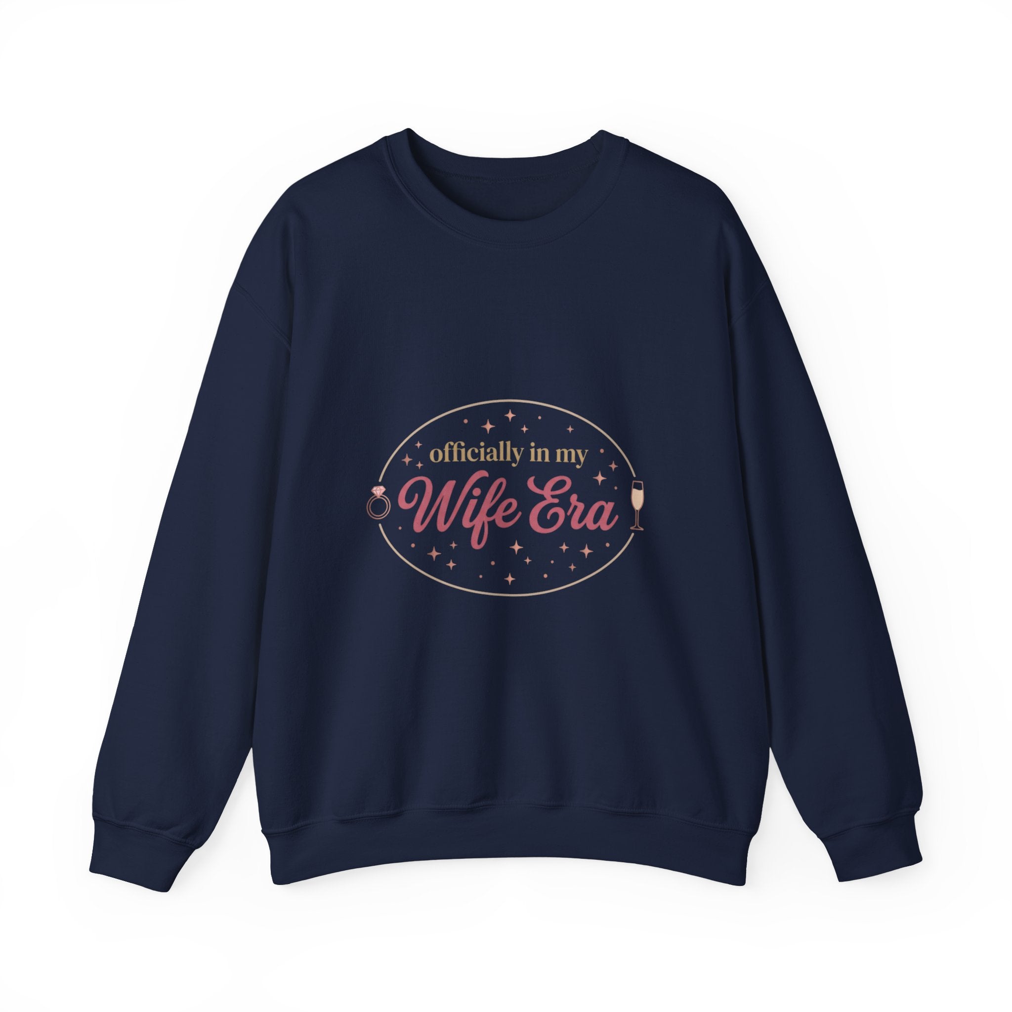 Wife Era Sweatshirt | Engaged Bride Era Script, Bridal Party Sweatshirt