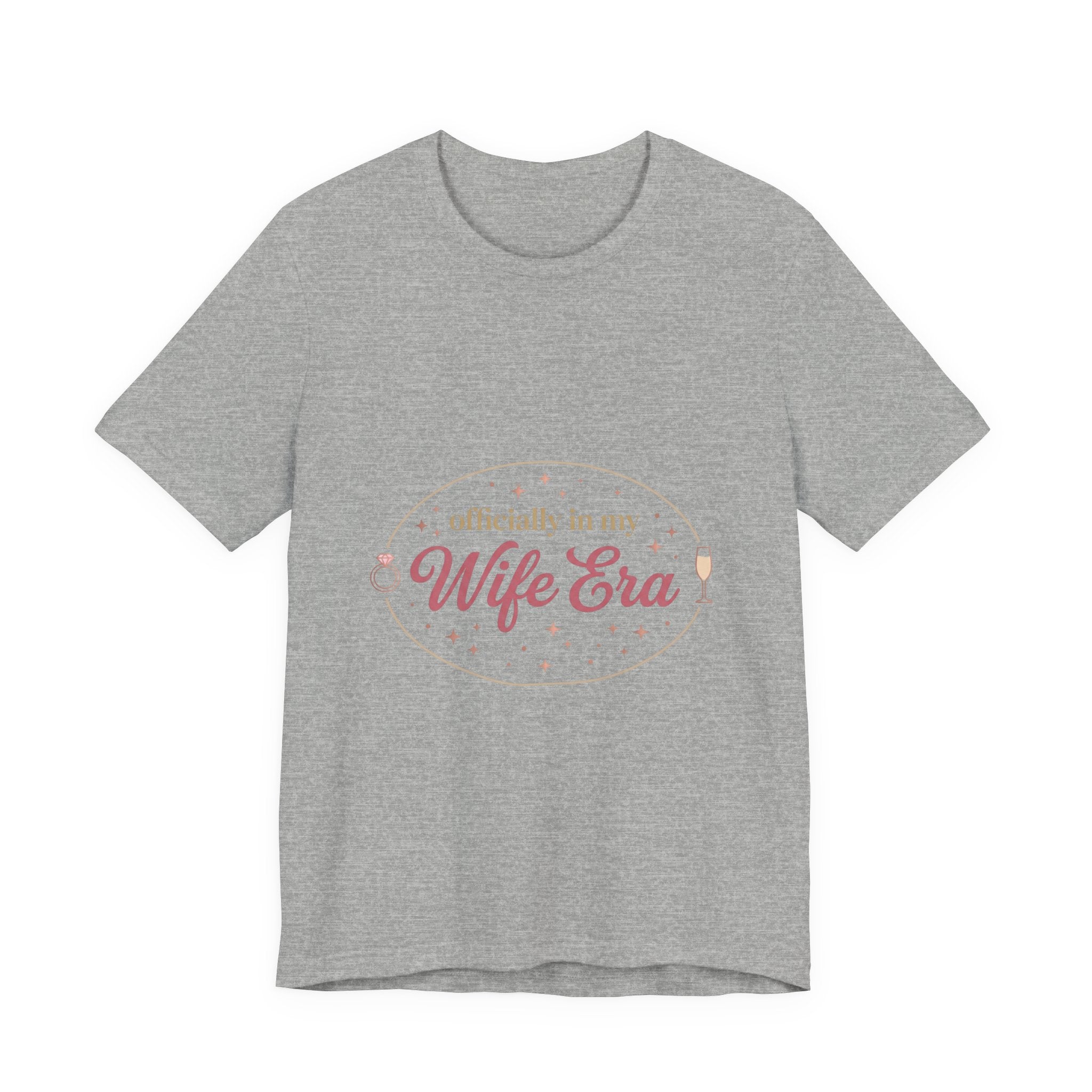 Wife Era Tee | Engaged Bride Era Script, Bridal Party Bachelorette Top