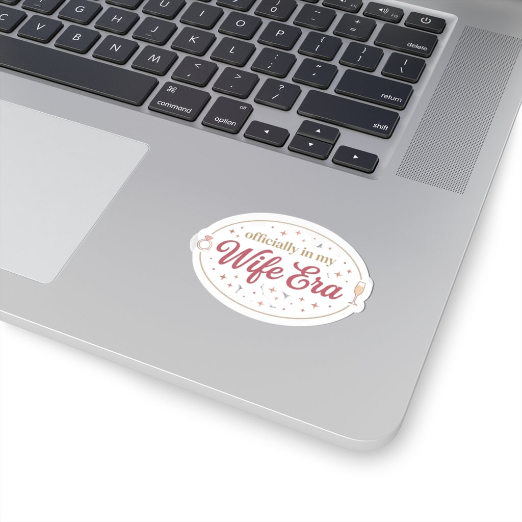 Wife Era Kiss-Cut Stickers | engaged bride era, wifey decal