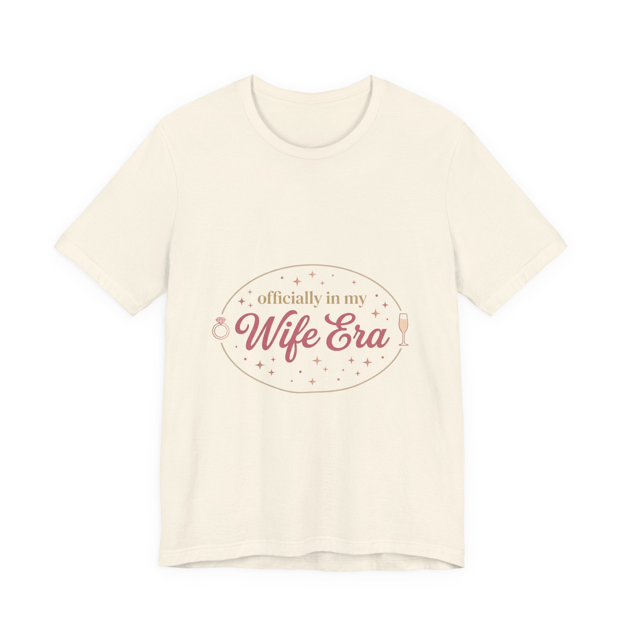 Wife Era Tee | Engaged Bride Era Script, Bridal Party Bachelorette Top