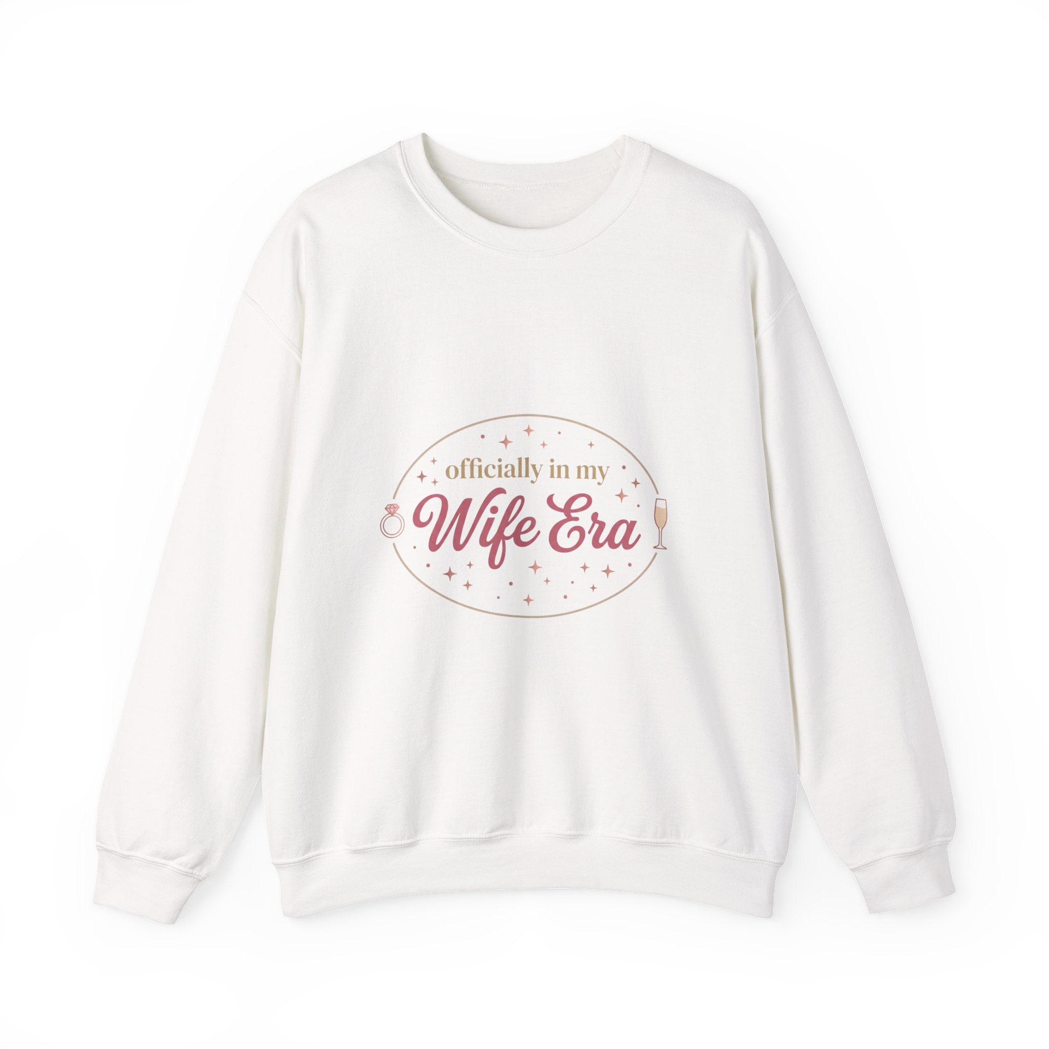 Wife Era Sweatshirt | Engaged Bride Era Script, Bridal Party Sweatshirt