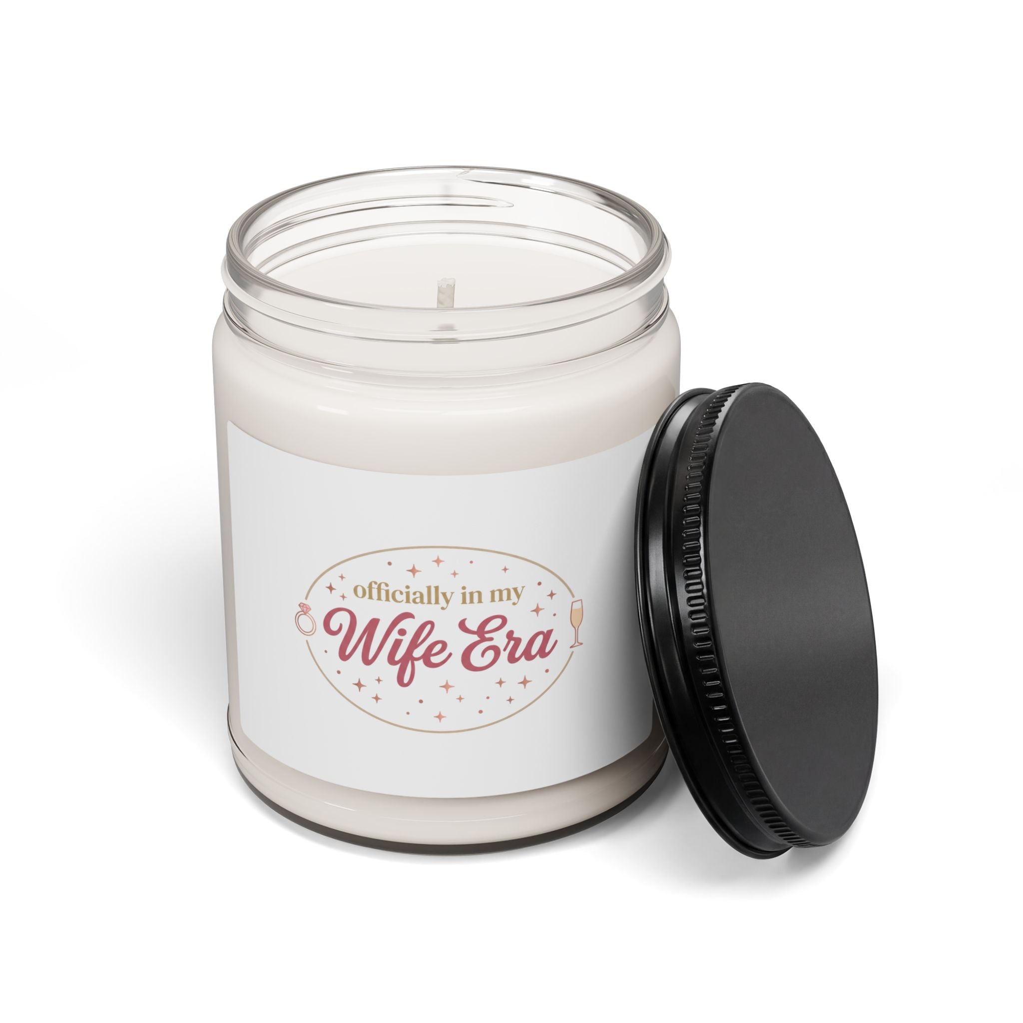 Wife Era Candle, Scented Soy Jar | engaged bride era, bridal party keepsake