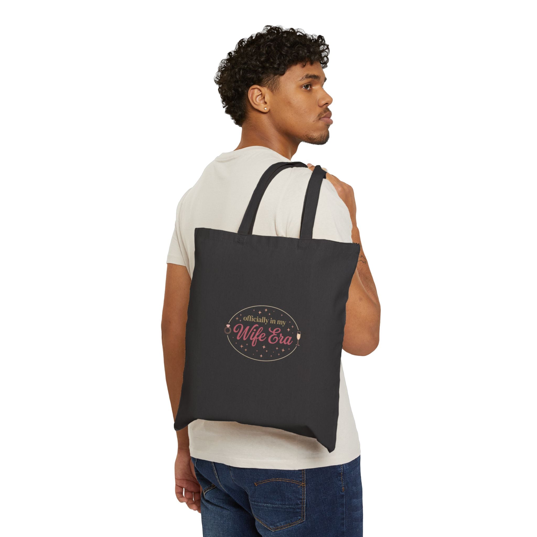 Wife Era Tote | Bride Era, Engaged Script Canvas