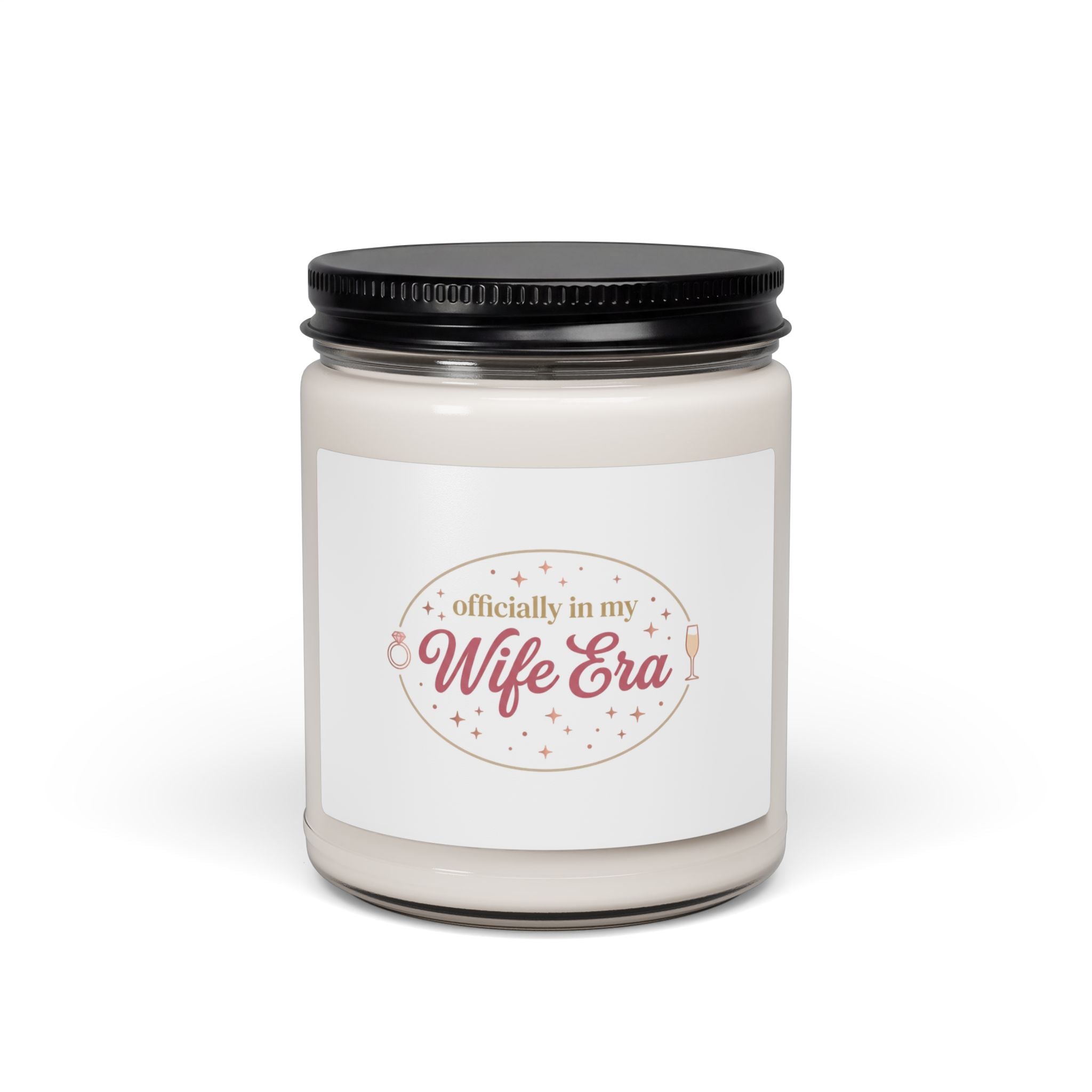 Wife Era Candle, Scented Soy Jar | engaged bride era, bridal party keepsake