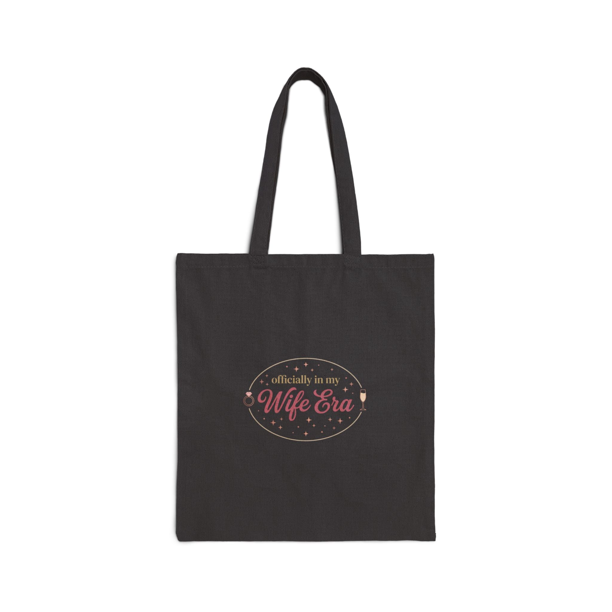Wife Era Tote | Bride Era, Engaged Script Canvas